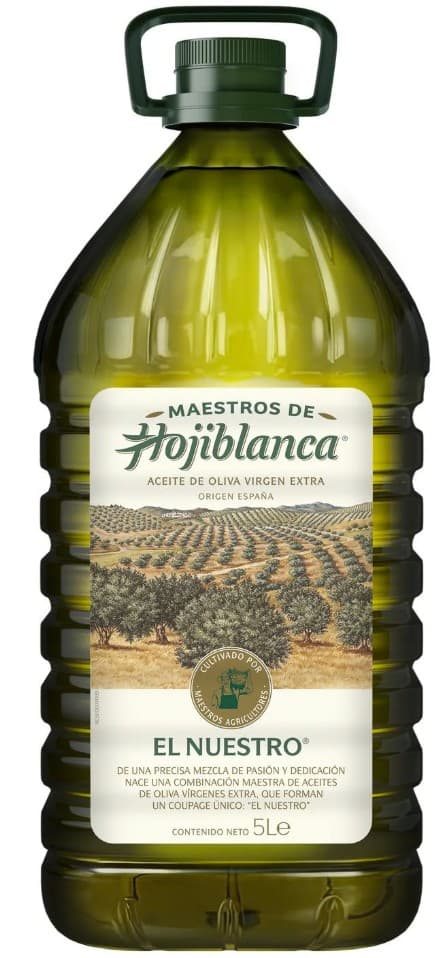 Aceite de Oliva Virgen Extra 5L HOJIBLANCA (Además el 29 obtienes 20% en cupón)