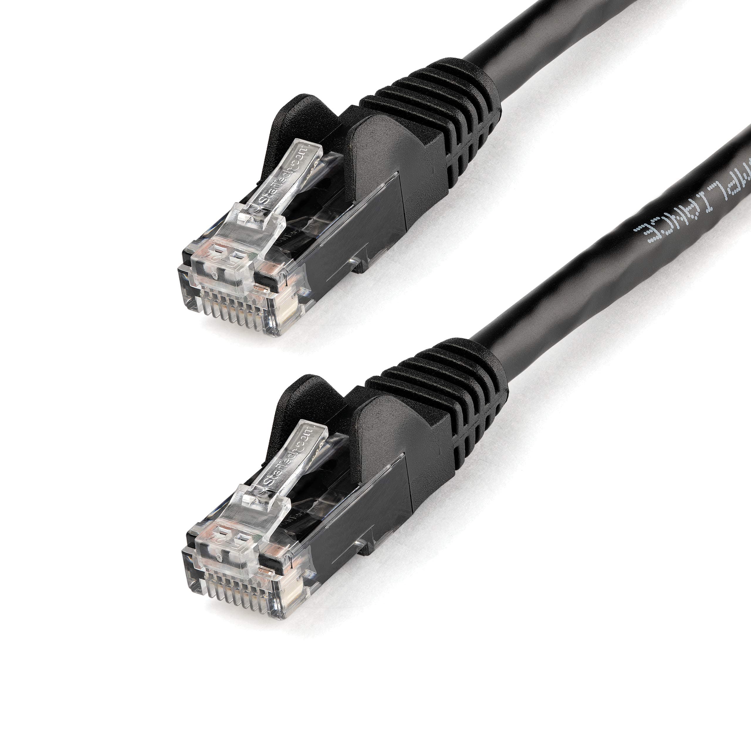 StarTech Cable Ethernet Cat6 RJ45 2m sin Enganches, Negro (N6PATC2MBK)