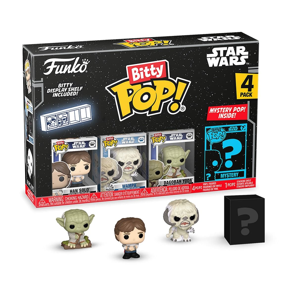 Bitty Pop 4 Pack Star Wars