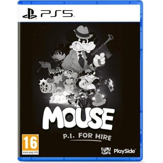 Juego MOUSE: P.I. For Hire PS5 (Shooter noir dibujos animados clásicos años 30, acción detectivesca, retro, en PcComponentes)