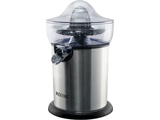 Exprimidor - KOENIC KCP 13021 M, 0.5 l, 100 W, 2 velocidades, Transparente, Sistema antigoteo, Inox