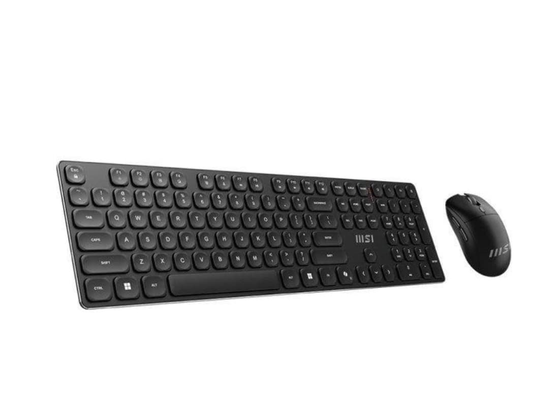 Teclado MSI Forge K210 W Combo mecánico inalámbrico con ratón español y batería recargable