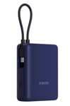Xiaomi 33W Power Bank 10000mAh (Integrated Cable), Salida de carga rápida de hasta 33 W, Cable USB-C, 10 000 mAh