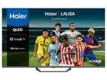 TV QLED 55" - Haier S80E Series H55S80EUX, Smart TV (Google TV), HDR 4K, Direct LED, Dolby Audio, Dbx-tv, Negro - Televisión