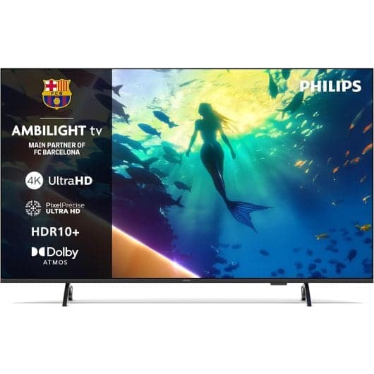 Philips Ambilight TV 43PUS8010 4K UHD LED 43" Dolby Atmos Titan OS + TAB4000 Barra de Sonido