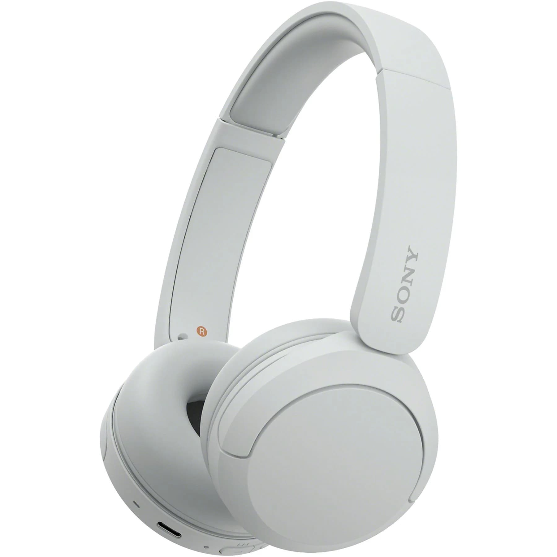 Sony WH-CH520 Auriculares Inalámbricos Bluetooth Blancos – Hasta 50 Horas de Autonomía, 360 Reality Audio, DSEE, Multipunto y Carga Rápida
