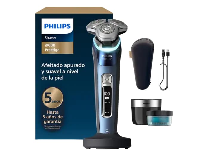 Philips i9000 Prestige XP9201/30, SkinIQ, 60 min, Cortapatillas, 5 años garantía + Regalo cepillo dentalPhilips Sonicare 2100 HX3651/13
