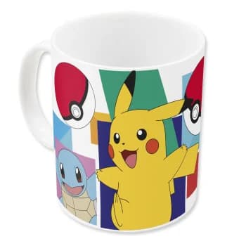 Taza cerámica 325 ml Pokémon (3 modelos diferentes)