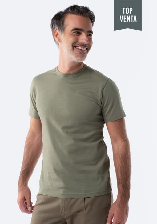 Camiseta básica hombre