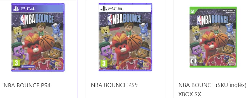 NBA BOUNCE PS4 - PS5 - XBOX.