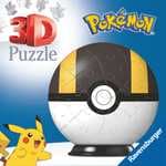 Ravensburger Puzzle 3D Pokémon Ultra ball 54 piezas, recoger gratis