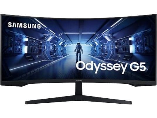 Monitor Gaming Ultrawide Samsung Odyssey G5 LC34G55TWWPXEN (34" UWQHD, 1000R, 165 Hz, 1 ms)