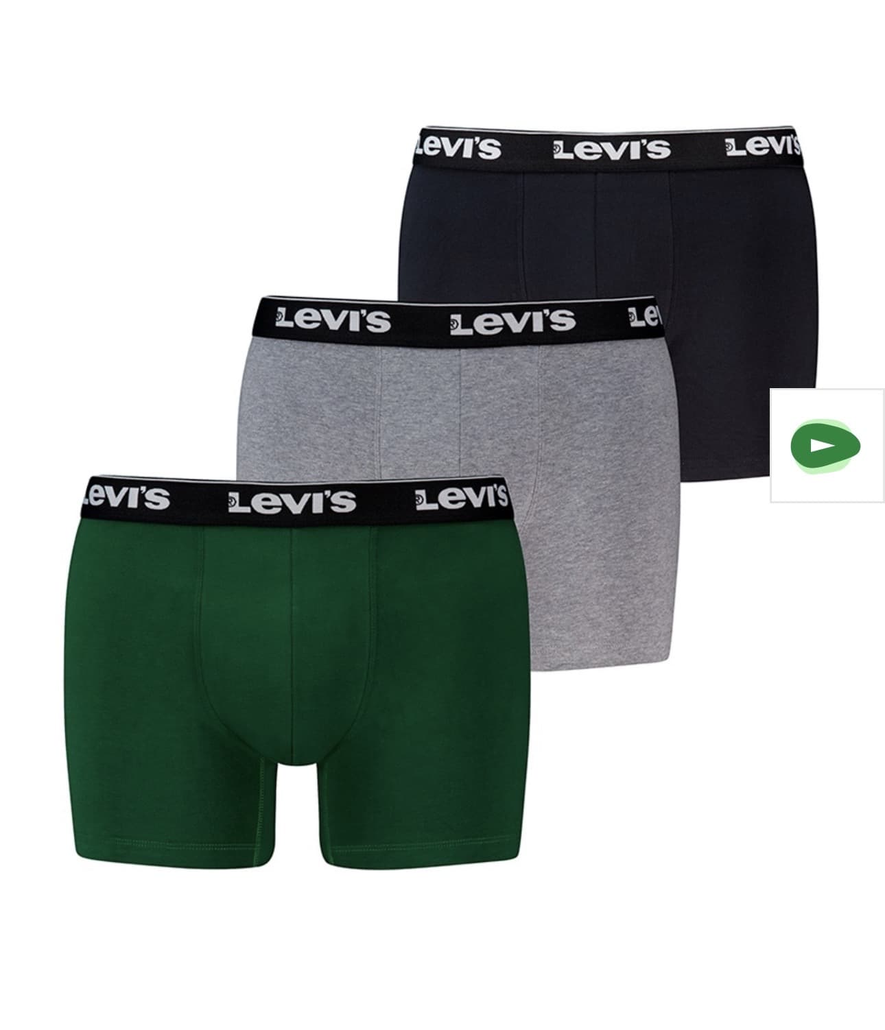 Bóxer de hombre de Levi's (pack de 3)