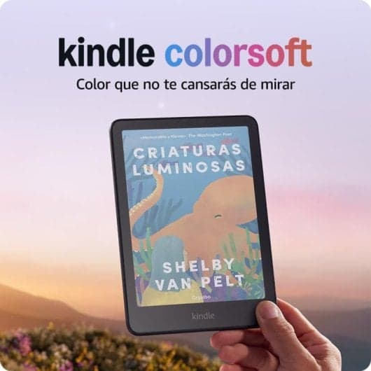 Kindle Colorsoft Libro Electrónico 7.05" 16GB USB Tipo C Wi-Fi 5 Bluetooth 5.0 Negro 2310mAh