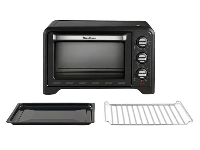 Mini horno - Moulinex OX444810 Optimo, Potencia 1380W, Capacidad 19 L, 6 Programas, Temporizador