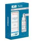 estuche de regalo incluye el PACK HYDRANCE EMUL UV y un sérum de 10 ml. La emulsión hidratante ligera Hydrance UV