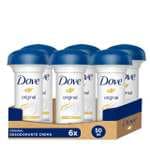 Dove - Desodorante en Crema Antitranspirante Original (50ml × 6 Unidades)