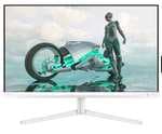 Monitor gaming - Philips 27M2N3201A/00, 27" Full HD, 180 Hz, 1ms, IPS, HDR10, Sistema White LED, Altavoces integrados, Blanco