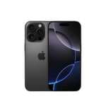 Apple iPhone 16 Pro, titanio negro, 128 GB, 5G, 6.3" OLED Super Retina XDR, A18 Pro