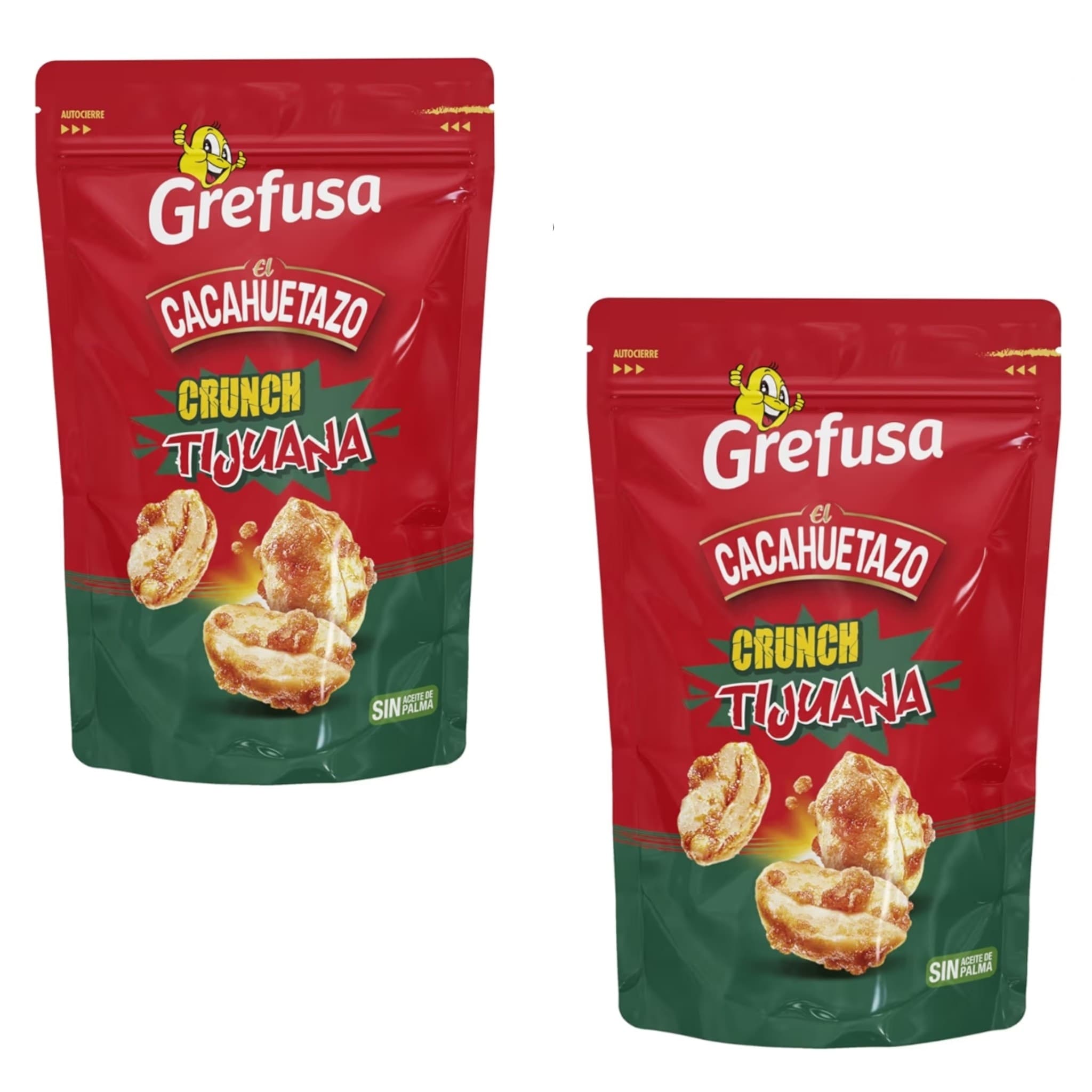 2 x CACAHUETE CRUNCH TIJ SIN ACEITE DE PALMA 110G [Unidad 1'31€]