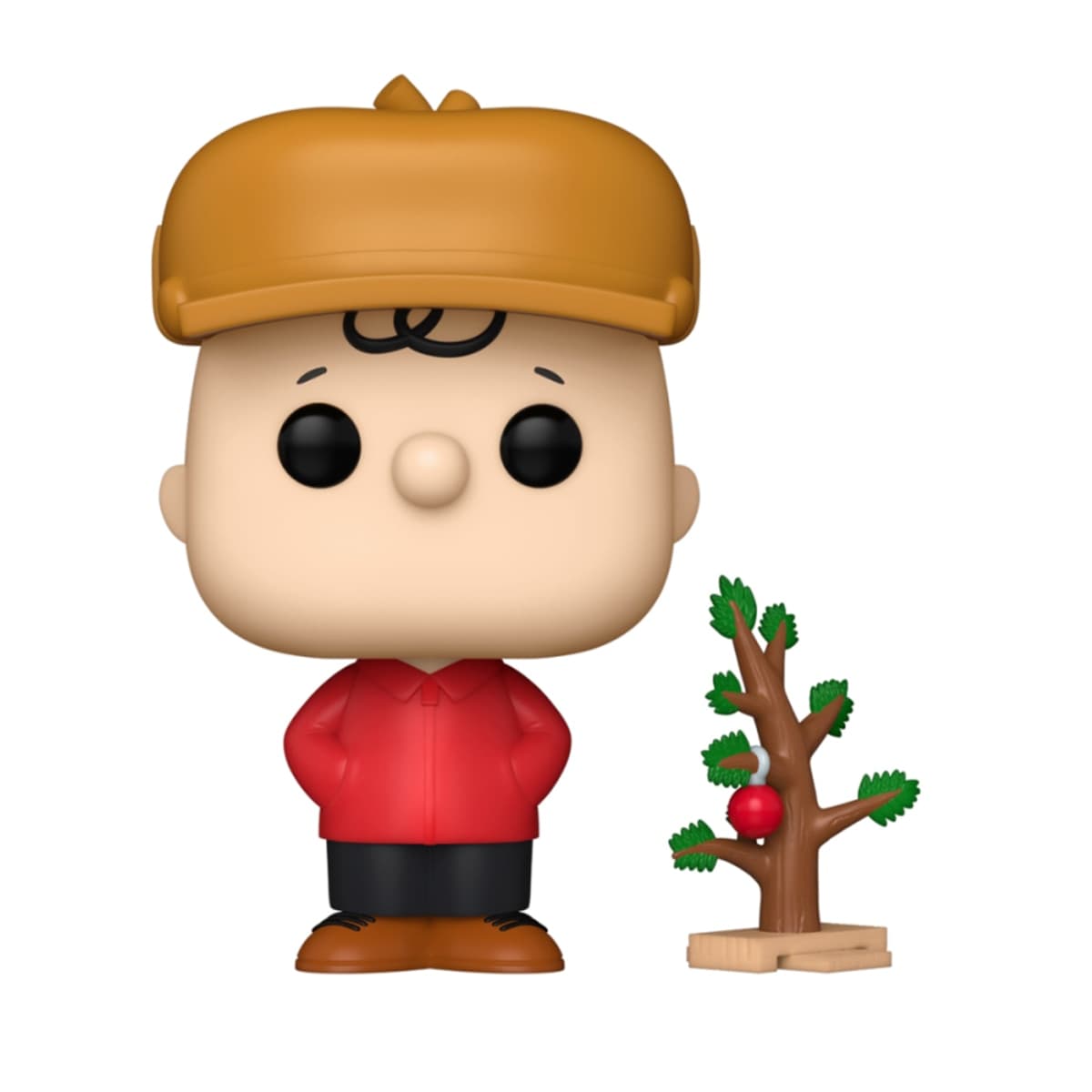 Figura Funko Pop Charlie Brown con abeto de Navidad - Snoopy