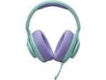 Auriculares gaming - JBL Quantum 360 Wireless, QuantumSURROUND Sound, Bluetooth, Autonomía 22h, Micrófono, Cyan