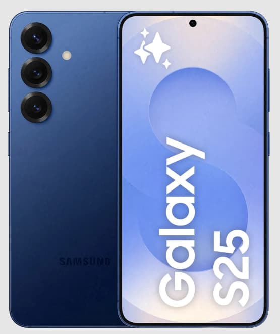 Móvil - Samsung Galaxy S25, Navy, 128 GB, 12 GB RAM, 6.2" FHD+ con IA , Snapdragon 8, 4000 mAh, Android 15