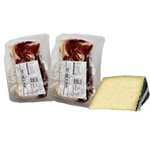 LONCHAS DE JAMON CURADO GRAN RESERVA LA JAULA 1 KILO APROX SERRANO + QUESO REGALO (Desde España)