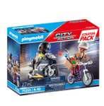 Starter Pack Fuerzas Especiales y Ladrón Playmobil City Action