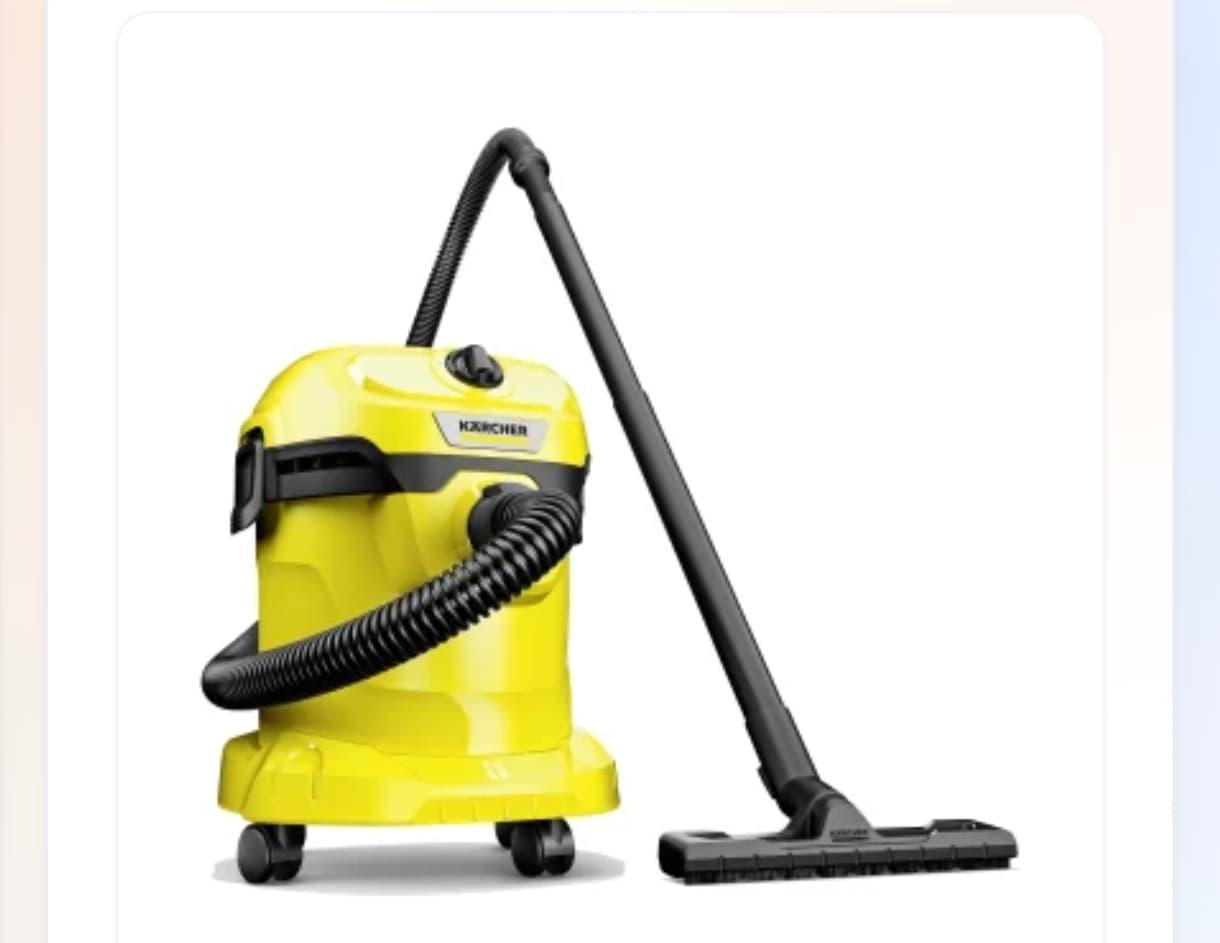 Aspiradora Kärcher WD 2 Plus V-15/4/18