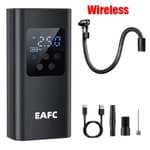 EAFC 150PSI Inflador de neumáticos inalámbrico Inflador de neumáticos de coche inalámbrico Digital para bolas de bicicleta