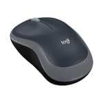 Logitech M185 Ratón Inalámbrico, 2,4 GHz con Mini Receptor USB, Batería 12 Meses, Seguimiento Óptico 1000 dpi