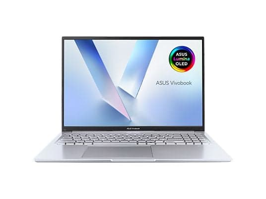 Portátil - ASUS Vivobook 16 OLED M1605NAQ-SH051W, 16" WUXGA, AMD Ryzen 5 150, 16 GB RAM, 512 GB SSD, Radeon 660M, W11H, Sin cargador
