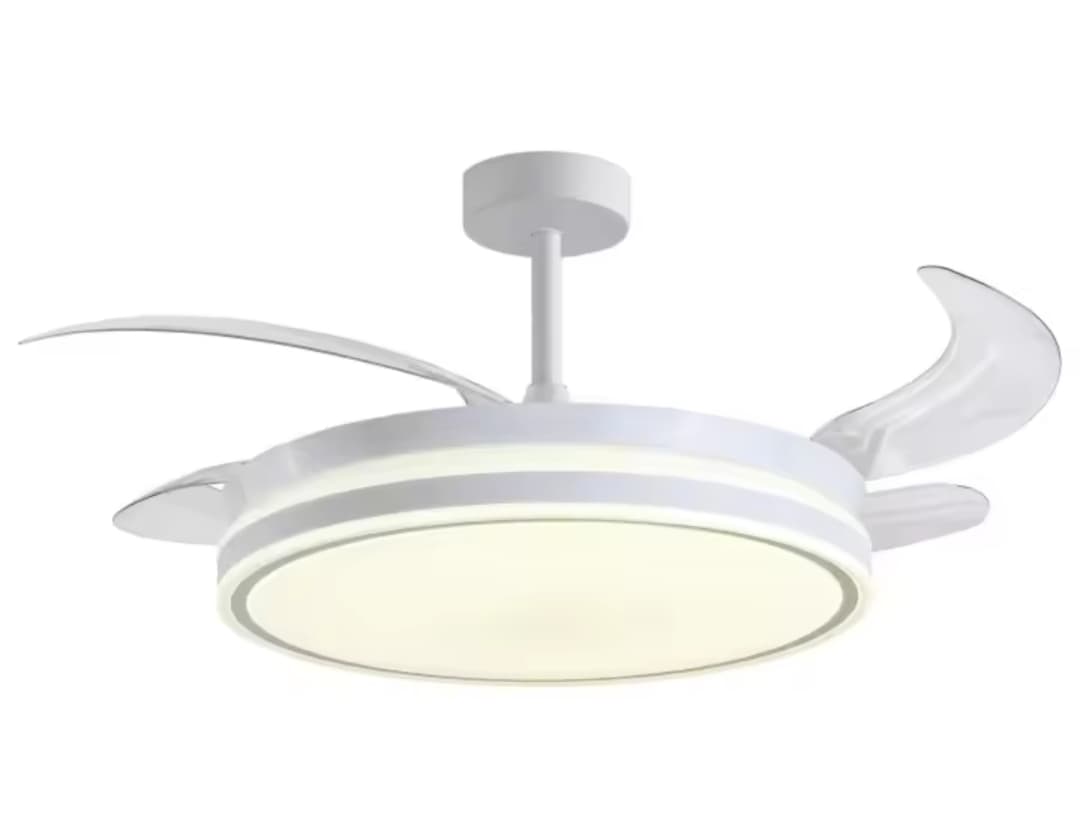 BEL AIR HOME - Ventilador de Techo ATENAS con Motor DC Silencioso - 108 cm de Diámetro, 3 Temperaturas de Luz