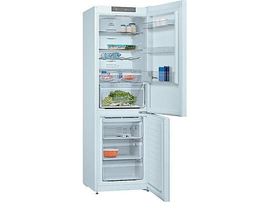 Frigorífico combi - Balay 3KFE563WI, No Frost, 186 cm, 326 l, Cajón ExtraFresh, Iluminación LED, Blanco