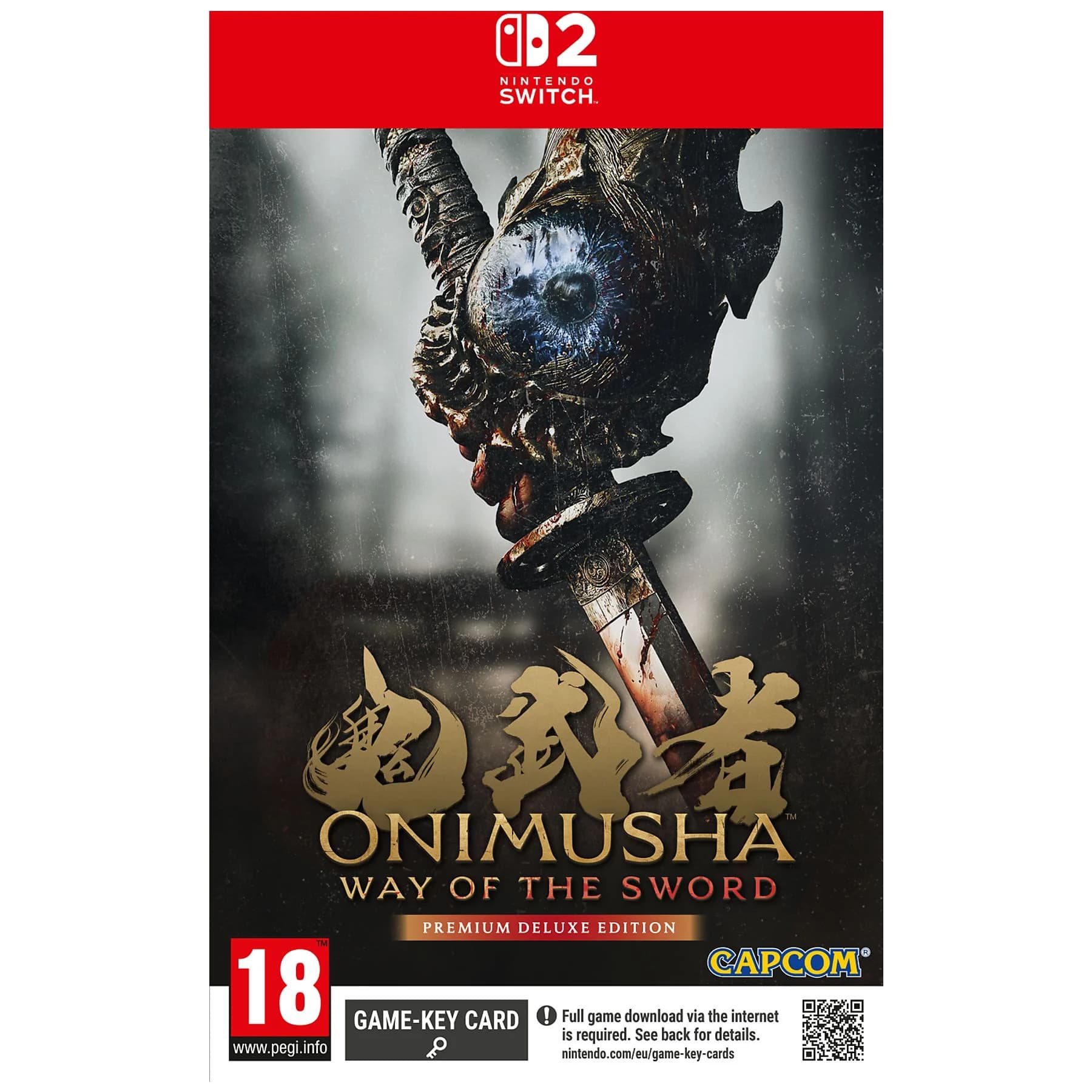 Nintendo Switch 2 Onimusha Way Of The Sword Premium Deluxe Edition (Steelbook) (Game Key Card)