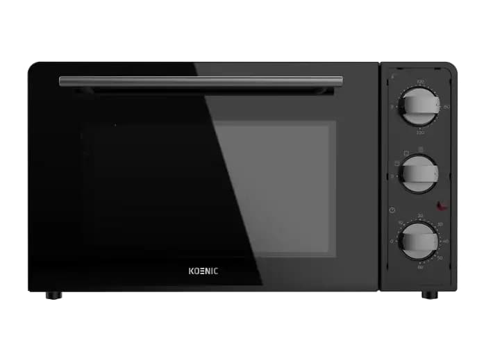 Mini horno - KOENIC KMO 28525, 1500 W, 28l, Temporizador, Negro