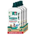 Pack de 4 x 1200 ML Sanytol – Desinfectante Textil, Elimina Gérmenes y Malos Olores de la Ropa Sin Lejía