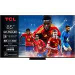 TCL 85C7K - TV QD-Mini LED 85", 4K HDR Premium 3000nits, Google TV, Dolby Vision IQ·Atmos, 144Hz