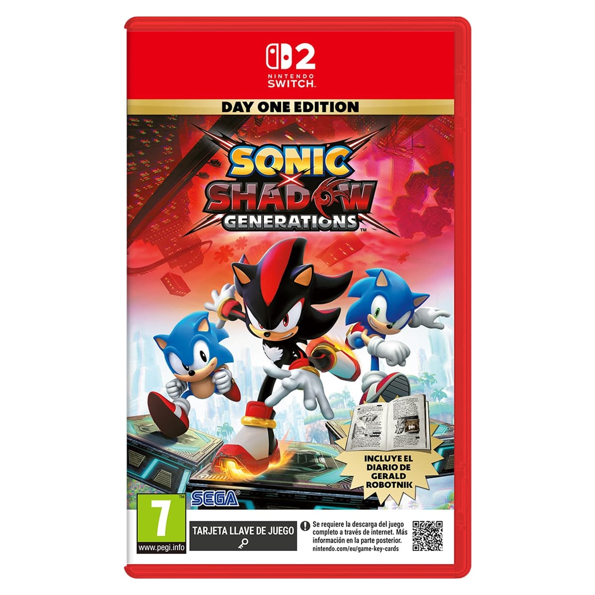 SEGA Sonic X Shadows Generations Nintendo Switch 2