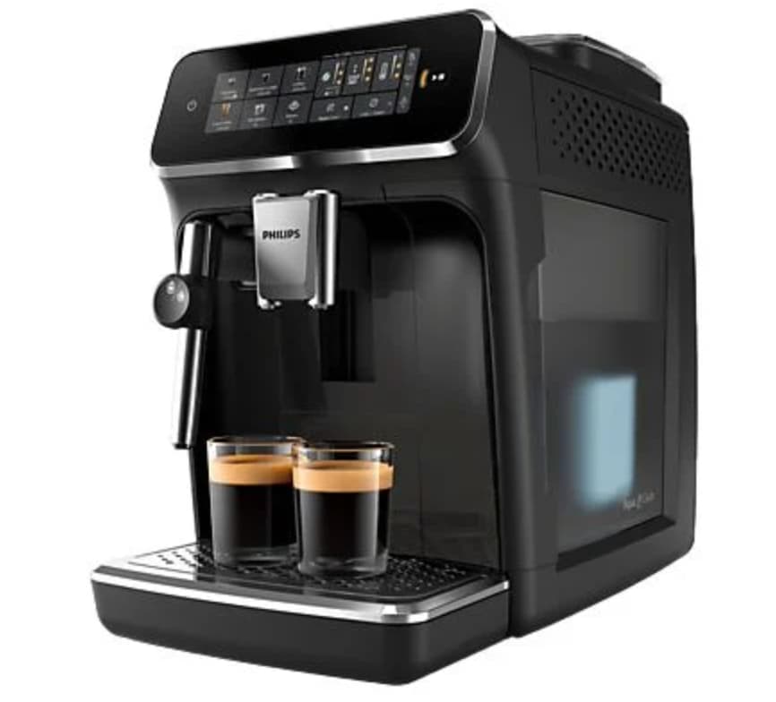 Cafetera superautomática Philips Serie 3300 (1500W, 15 bar, pantalla táctil, AquaClean)