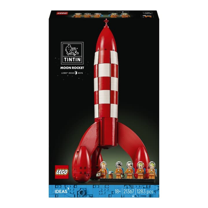 Juego de construcción Cohete Lunar de Tintin LEGO