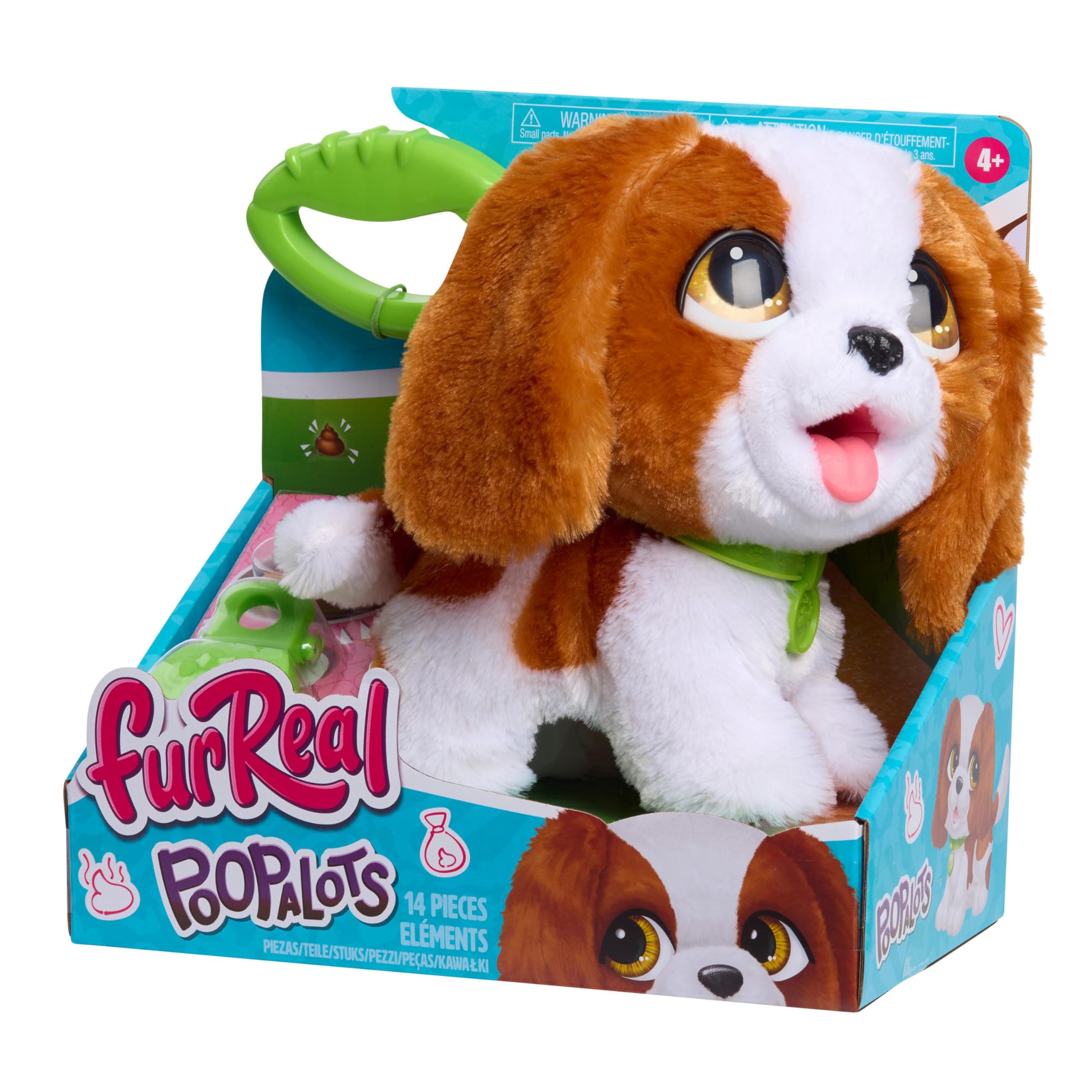 Just Play furReal Poop-A-Lots Perrito Cavalier King Charles Spaniel Interactivo (Reacondicionado - Como Nuevo)