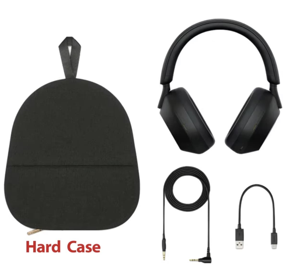Sony WH-1000XM5 [Hard Case] Cancelacion de Ruido Activa Nivel Premium; Audio Espacial Personalizado. **Soft Case por 159€** +130 Vendidos