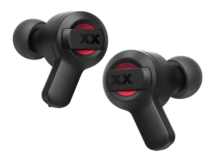 Auriculares True Wireless - JVC HA-XC62T-R-U, Autonomía 24 h, Deep Bass, Compatible Asistente de Voz, Negro