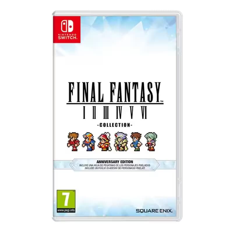Final Fantasy I-VI Anniversary Edition para SWITCH - VERSION ESPAÑA