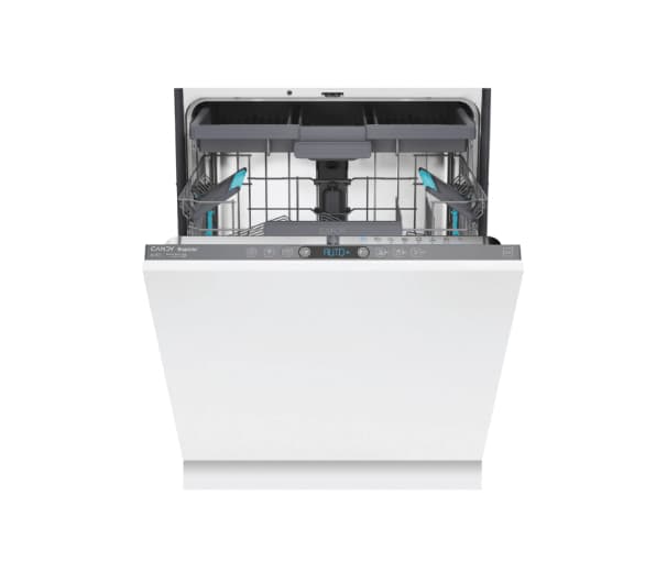 Lavavajillas integrable - Candy CI 5C6F1A, 15 servicios, 8 programas, 60 cm, AutoDoor, Wash&Dry 35'