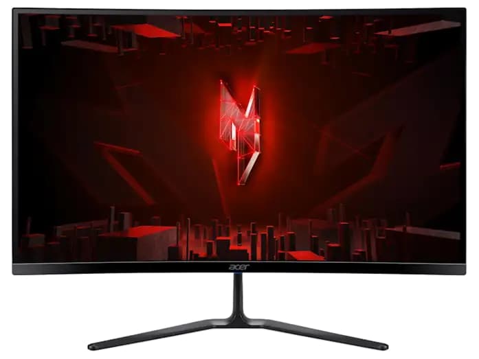 Monitor gaming - Acer Nitro ED270US3BMIIPX, 27 " WQHD, 180 Hz, 1 ms, VA, Pantalla curva, FreeSync Premium, Altavoces integrados