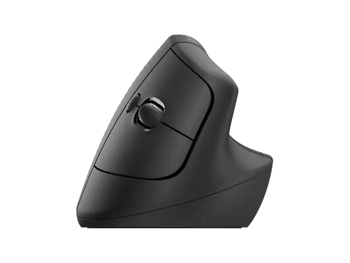 Ratón inalámbrico - Logitech Lift Vertical Ergonómico, 4000 ppp, Botones personalizables, Multidispositivo, Windows-Mac, USB Logi Bolt