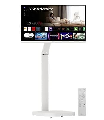 LG Smart Monitor Swing 32U721SAW-W (32" UHD 4K, Smart TV webOS, Brazo Ergonómico Swing, Blanco)